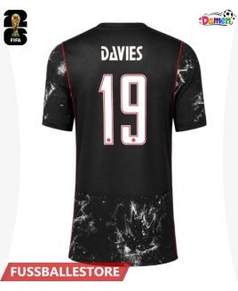 Günstige Kanada Alphonso Davies #19 Auswärtstrikot Damen WM 2026 Kurzarm
